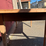 Table de ferme pied fuseau