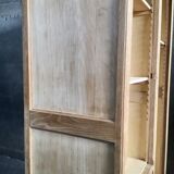 Raw wood hotel cabinet