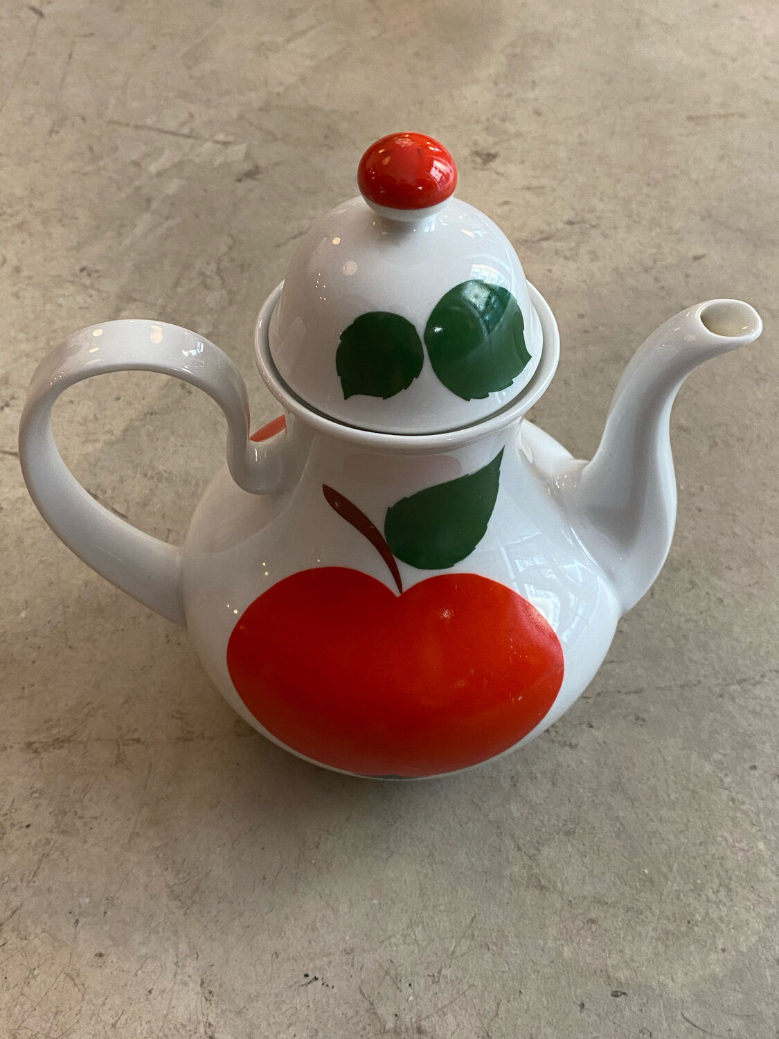 Porcelain teapot