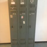 Vintage industrial wardrobe