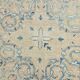 12x15 Soft Beige & Blue Classic Vintage Persian Rug, 274x397 Cm