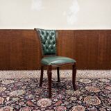 Fauteuil Chesterfield classique anglais