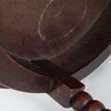 Pair of side tables in solid oak
