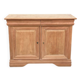 Louis Philippe sideboard renovated in raw cherry wood