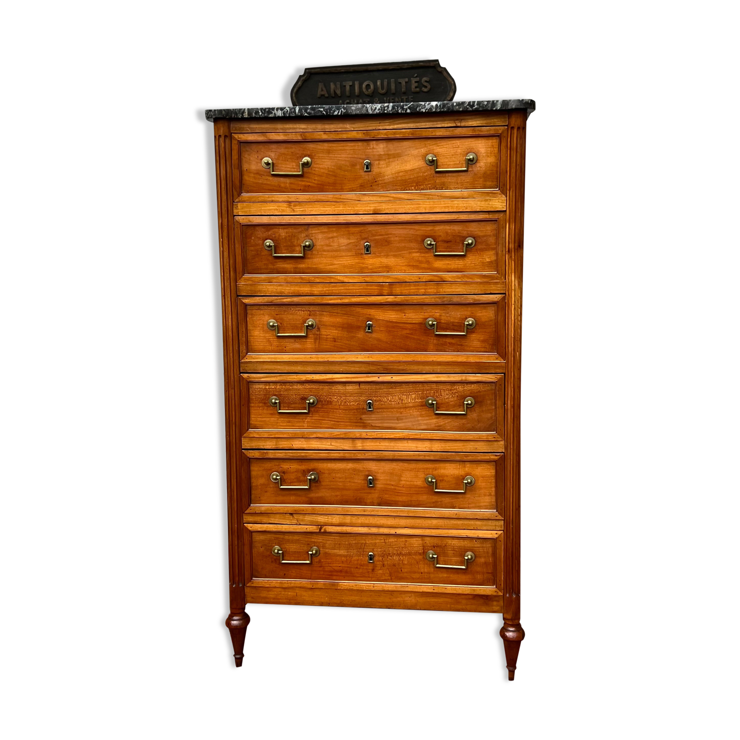 Mahogany chiffonnier Louis XVI XVIII century