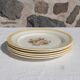 Set de 5 assiettes oiseau Boch la Louvière