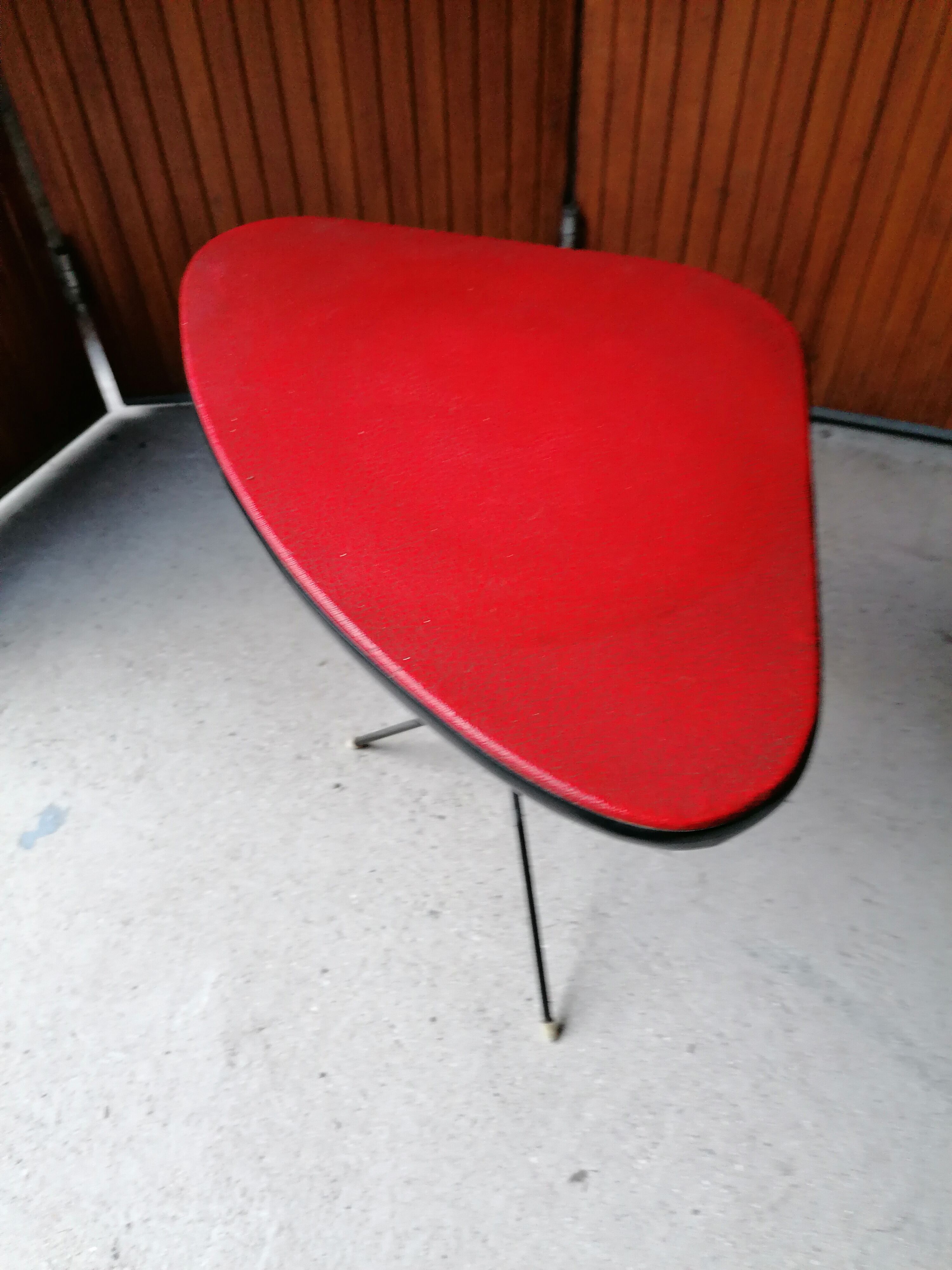 Cocktail table extra cocktail steel imitation vintage pedestal