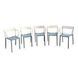 5 “piccolo” armchairs by Pascal Mourgue for Fermob