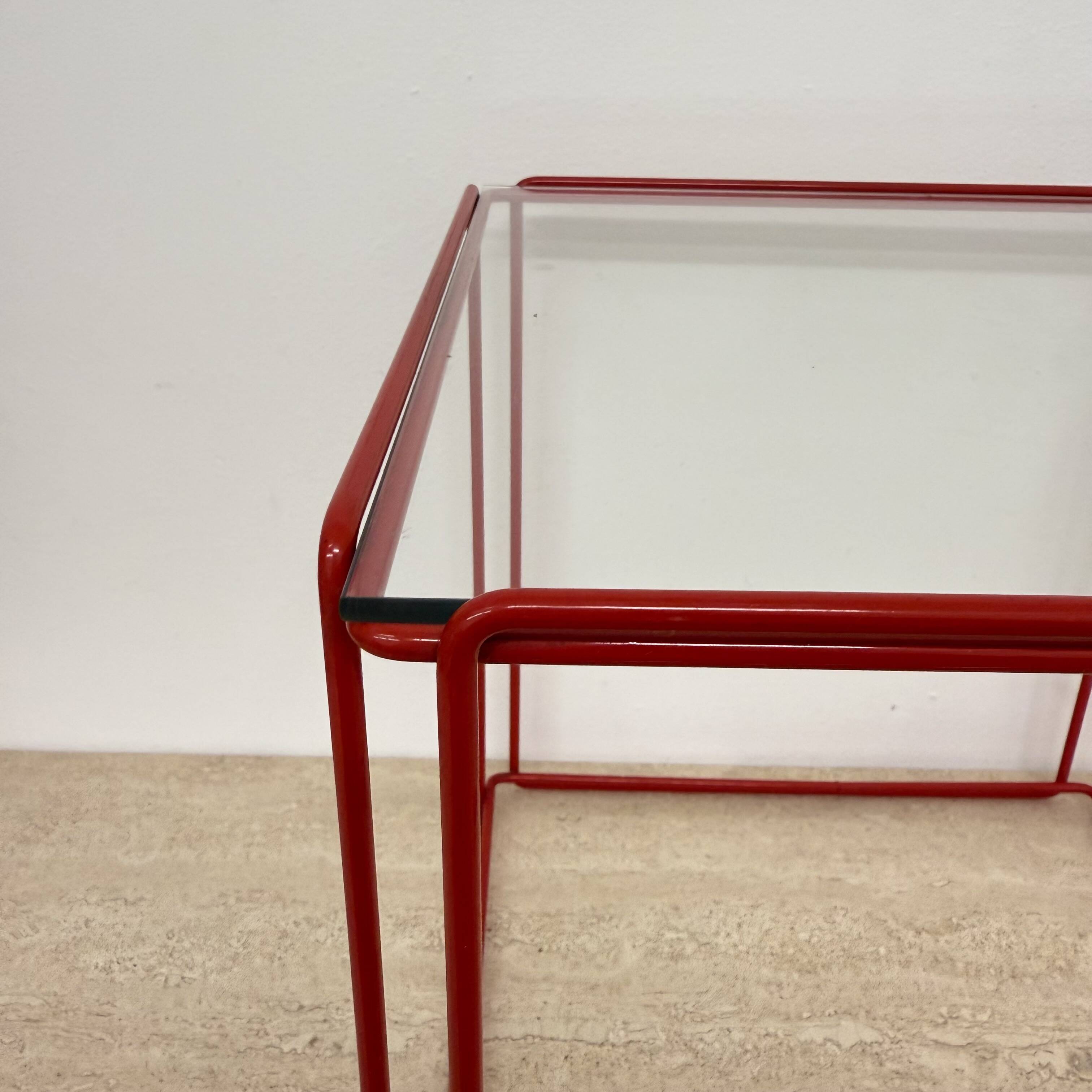 Max Sauze isocele side table , 1970s