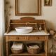 Bathroom furniture.