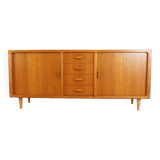 Silkeborg deens teak vintage sideboard 'Bandenitz' | 200 cm