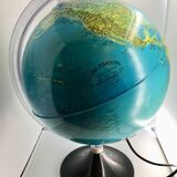 Globe earth light vintage