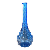 Carafe Italienne Empoli bleue 1970