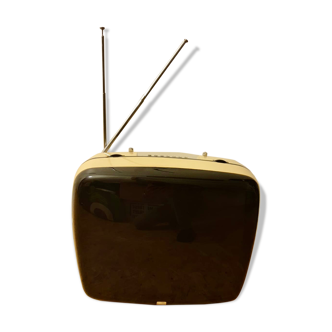 TELEVISOR TV vintage cream 60s-70s