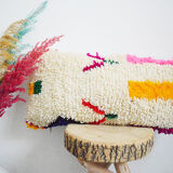 Moroccan carpet cushion cover