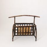 Rattan review holder