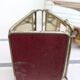 Old triptych barber mirror