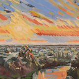 Richmond Terrace, December Sunset