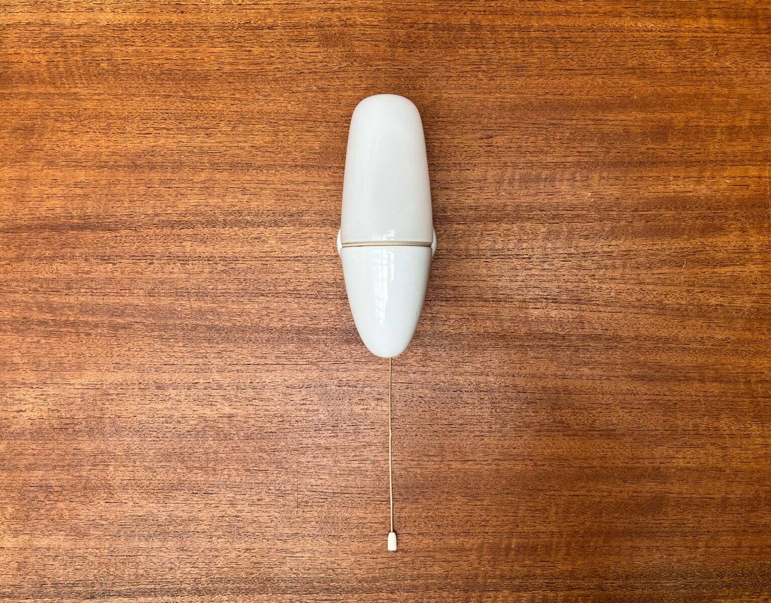 Mid-Century Modern German Ceramic 6065 Sconce by Wilhelm Wagenfeld for Lindner, 1950s
