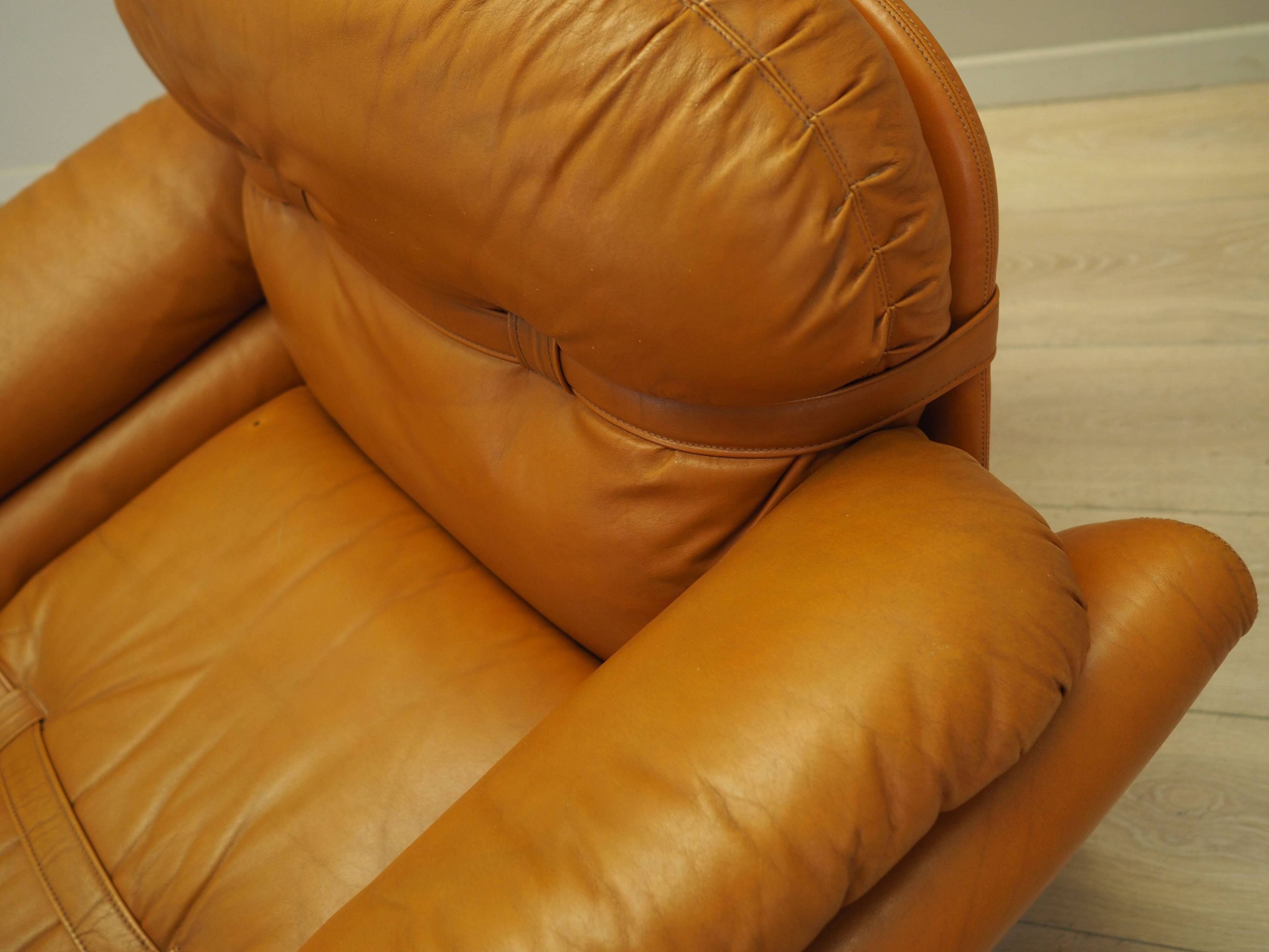 Orange armchair, Space Age design, 1960s, production: Italy