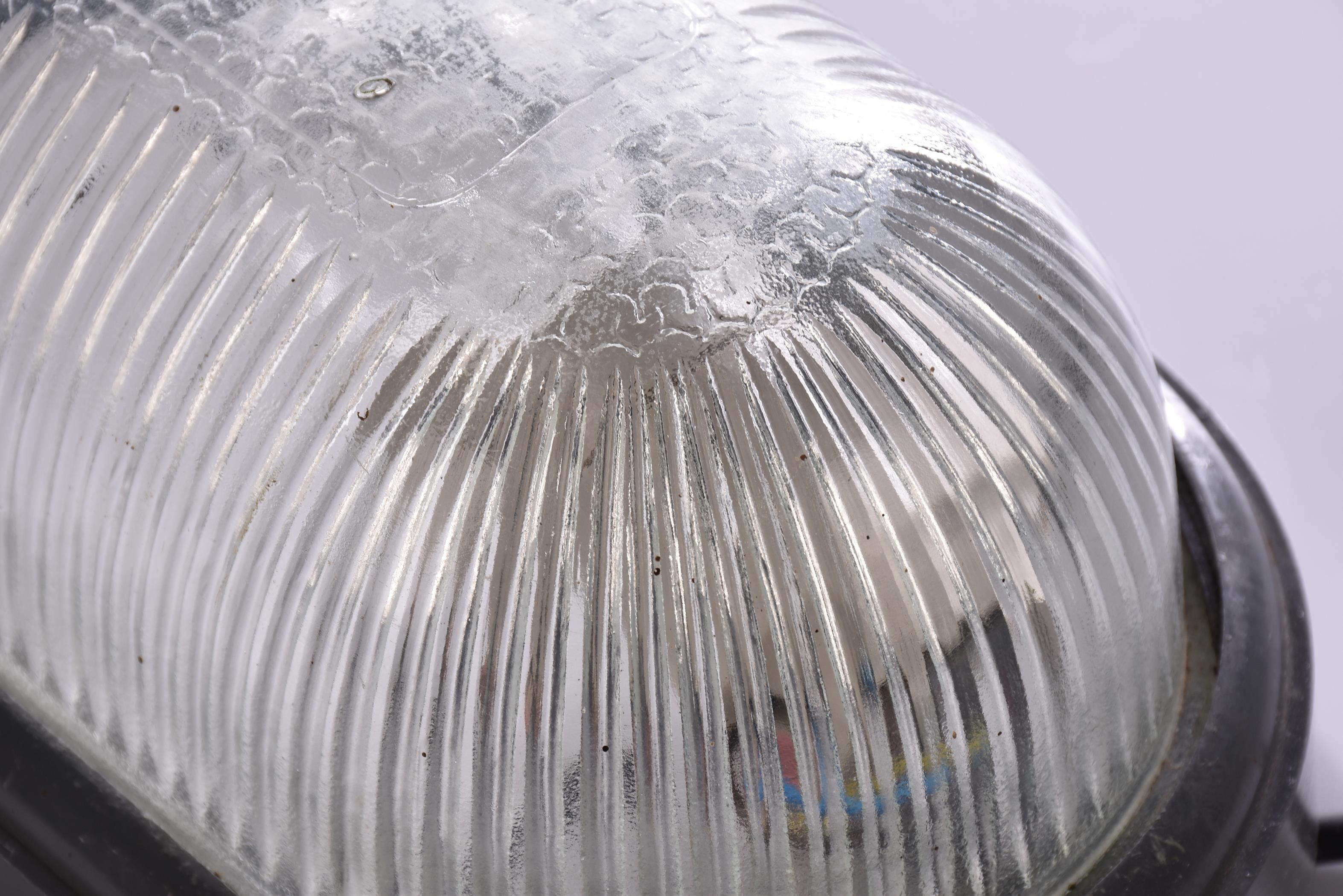 Industrial light vintage oval wall lamp