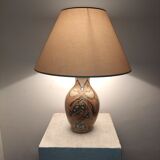 Ceramic lamp Ireland pottery 80s castle connell