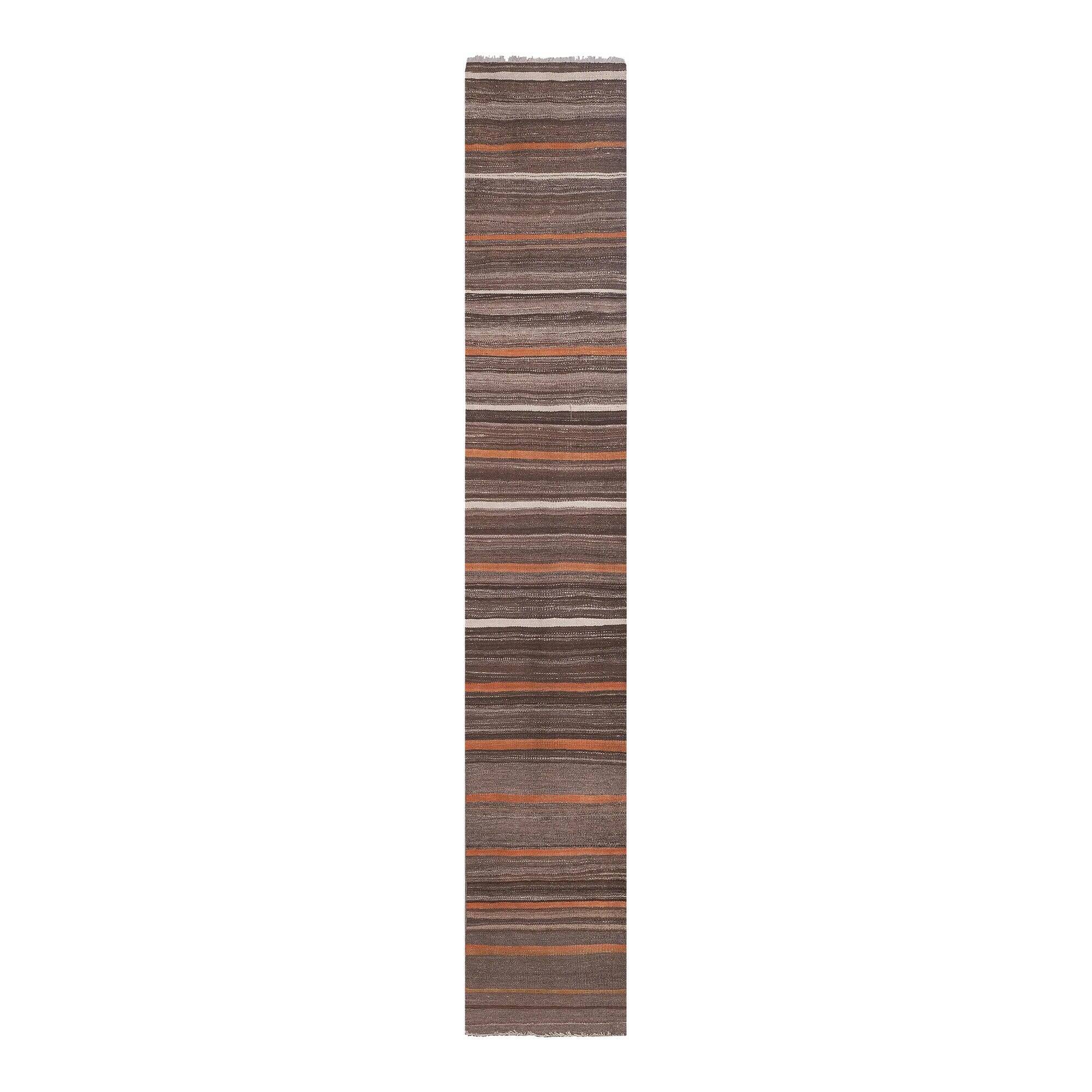 Vintage Turkish hallway rug 56x340 cm