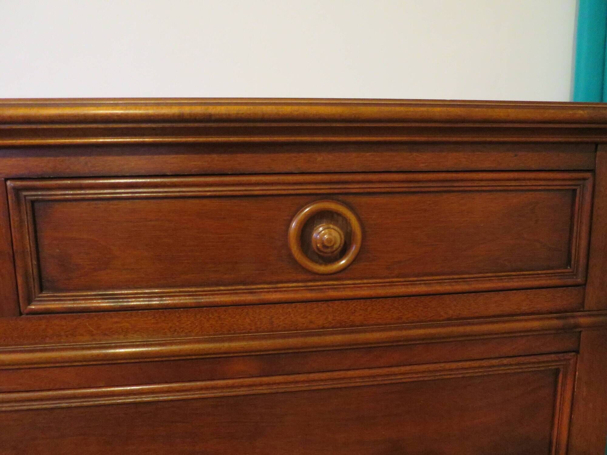 Rare - Pretty Louis Philippe chest of drawers – Mahogany – 5 drawers – 4 locks – Barn furniture