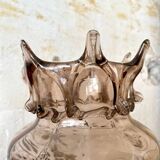 Pair of Art Nouveau crystal vases by Auguste Jean