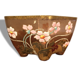 Small cut Legras glass enamelled new art