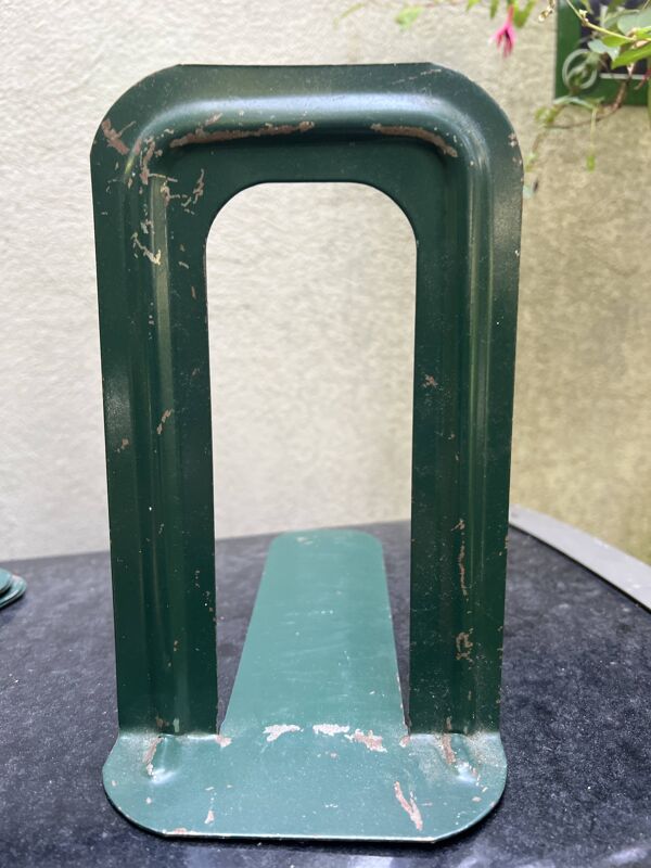 Serre-livre vert bouteille