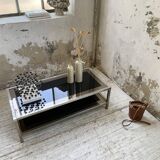 70s Belgo Chrome coffee table