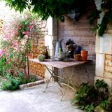 Wabi-Sabi Chene winter lounge table