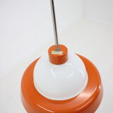 1970s Glass Pendant Lamp by Kamenicky Senov, Czechoslovakia