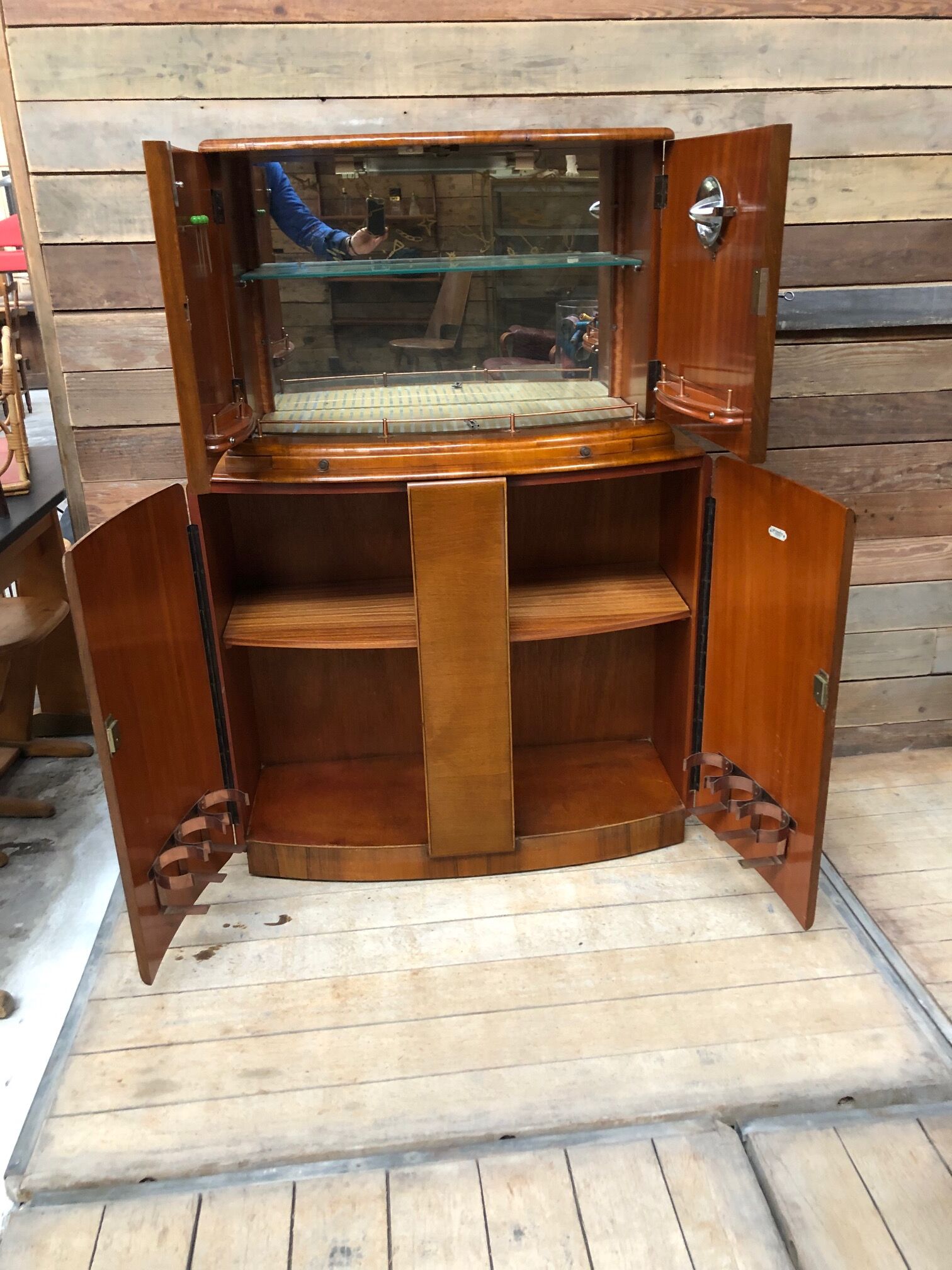 Art deco Rivington Product London bar Cabinet