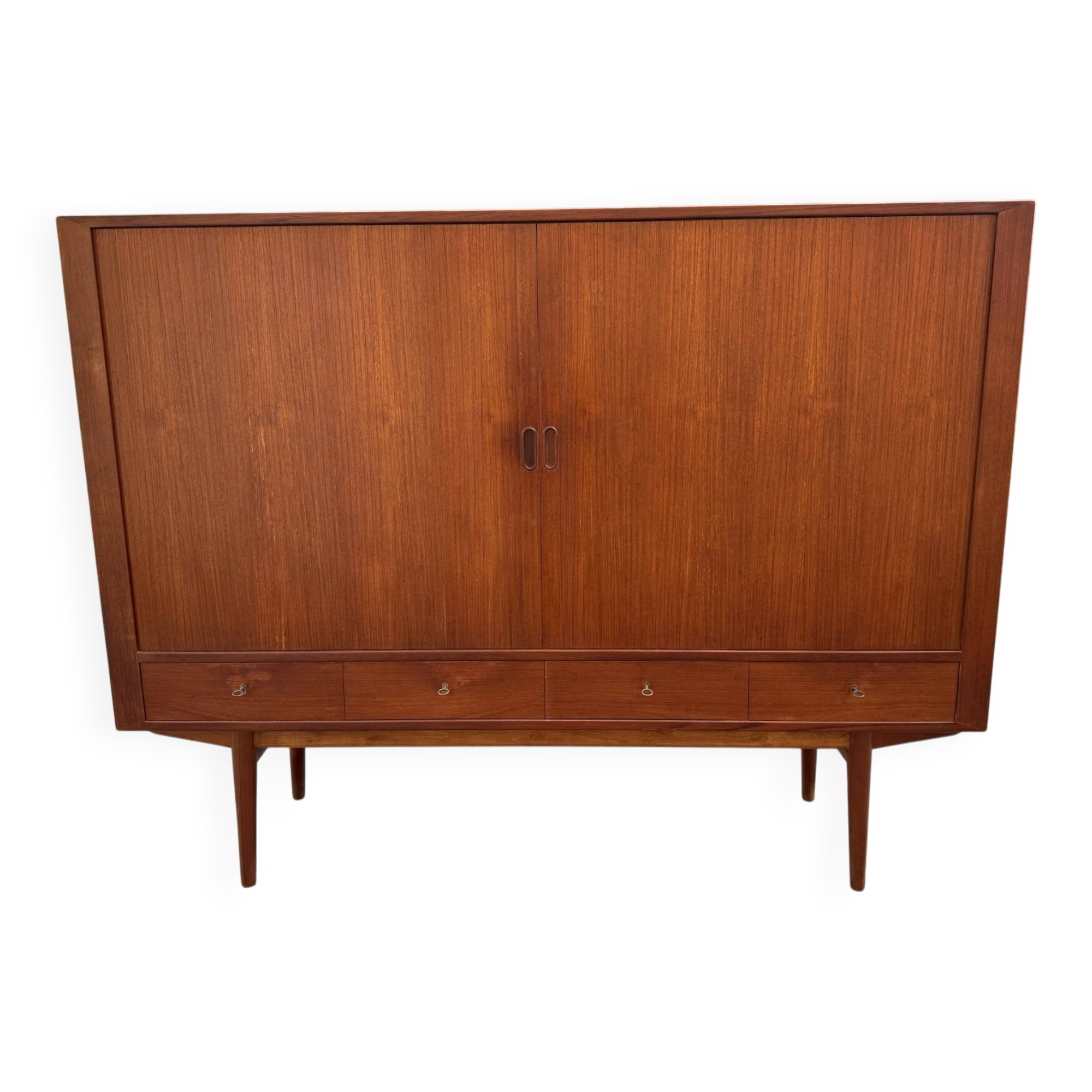 Scandinavian high buffet from the 1960s.