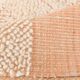 4x7 Salmon Beige Handmade Turkish Vintage Rug