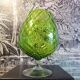 Vase Empoli vert h=28 cm