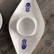 Vintage Kayser West Germany egg cup trio