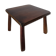 Wooden stool in Scandinavian style, handcrafted, circa 1960.