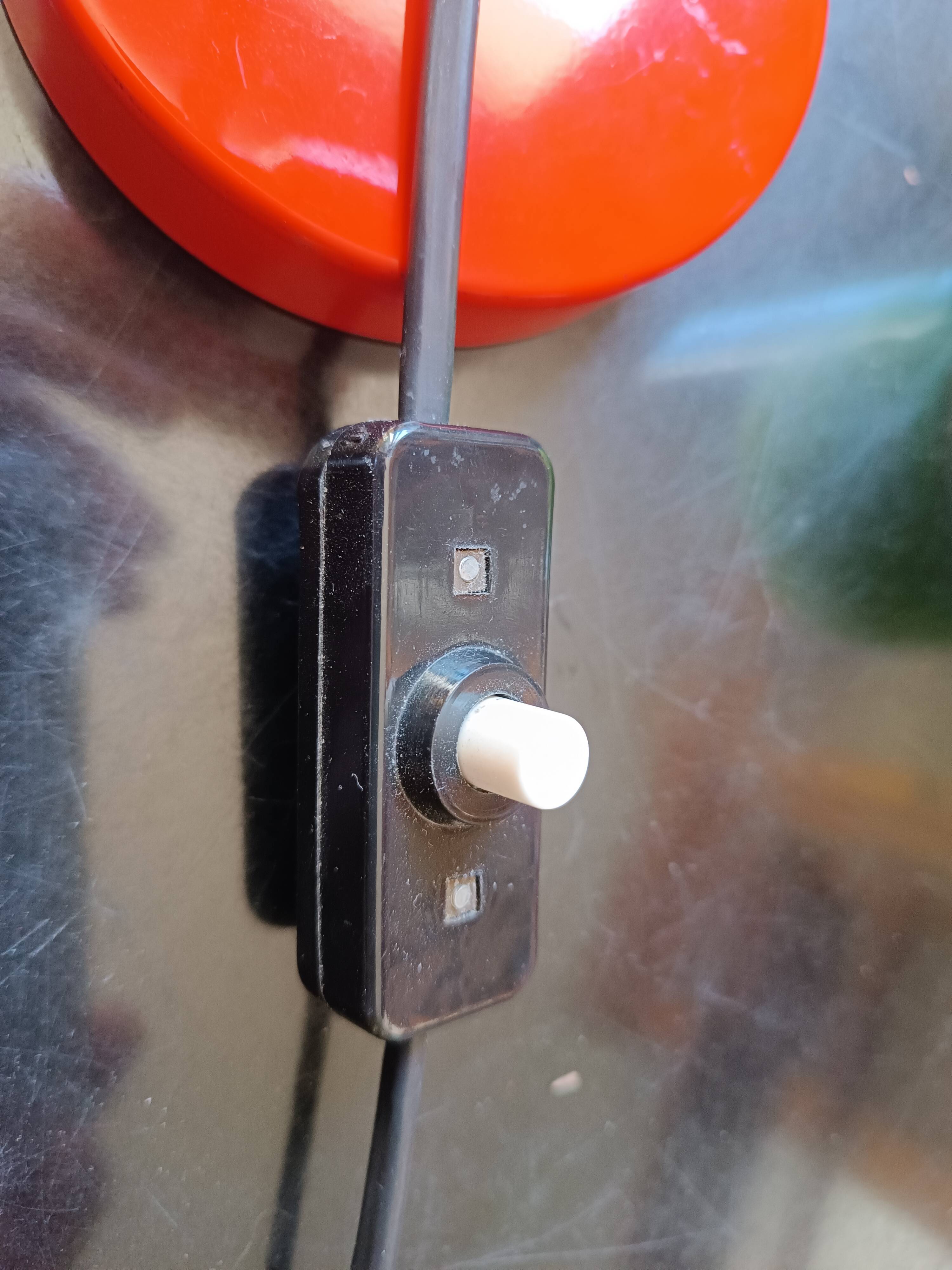 Vintage 70s cocotte lamp