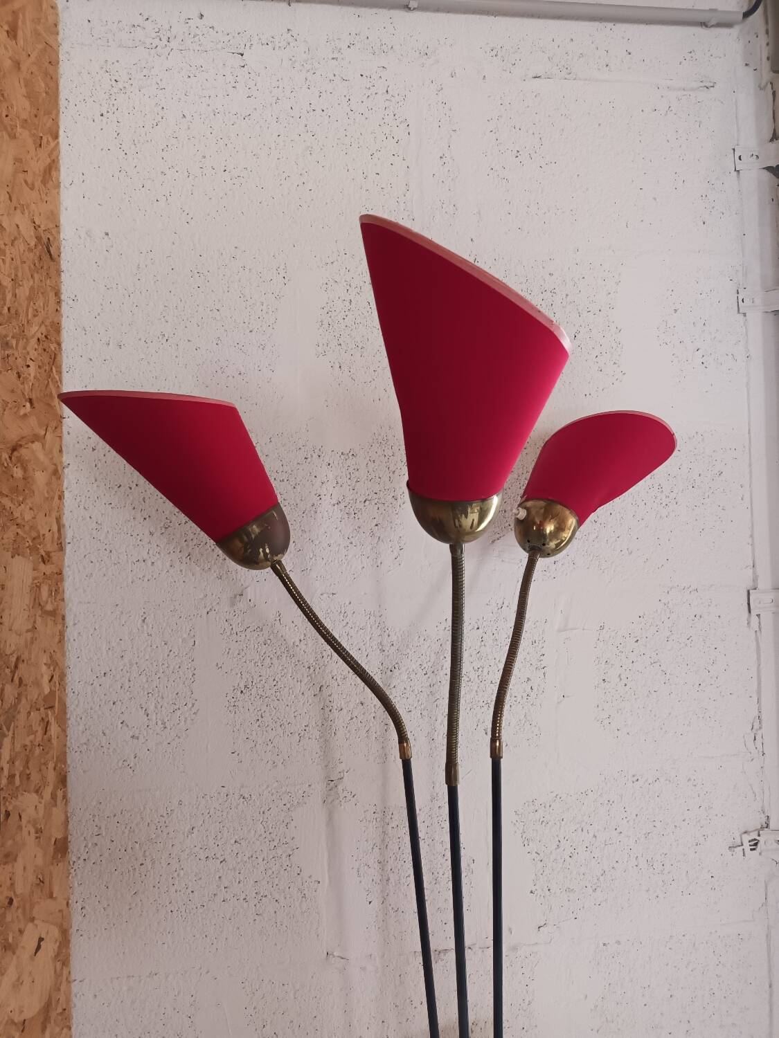 Vintage tripod floor lamp