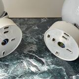 Pair of 1960s eyeball wall lights