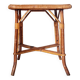 Vintage rattan stool or side table – 1960s Riviera style