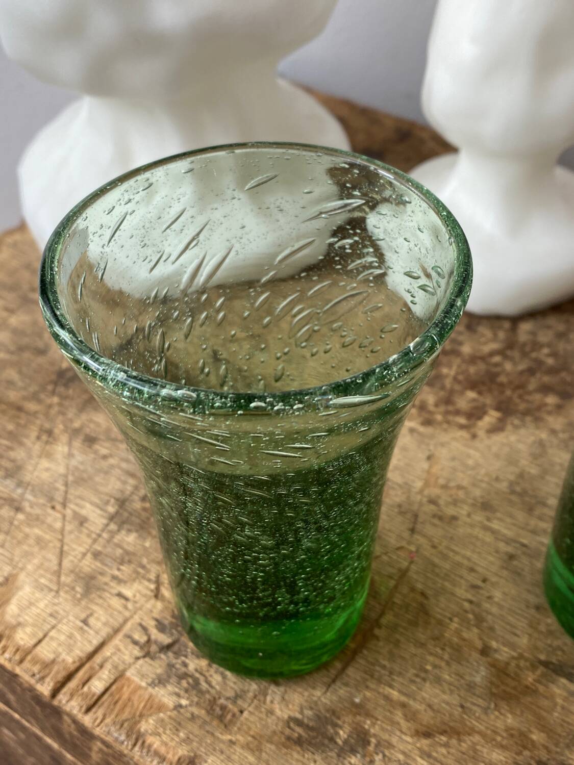 Biot bubble glass glass