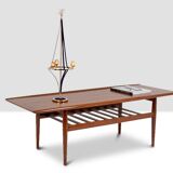 Grete Jalk for Glostrup. “GJ106” coffee table in teak. 1960s.