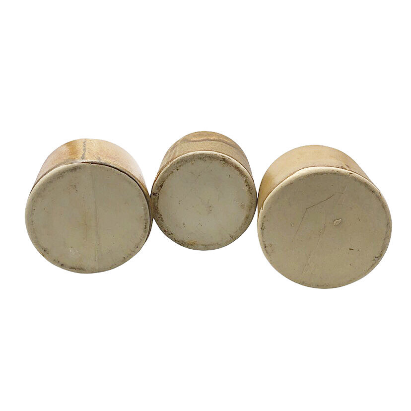 Ancient sandstone mustard pots