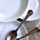 Lot de 5 assiettes creuses en porcelaine de Limoges