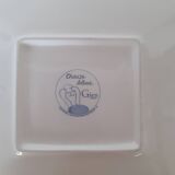 Gien rectangular dish - blue chair decor