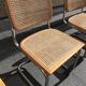 4 chaises Cesca B32 Marcel Breuer